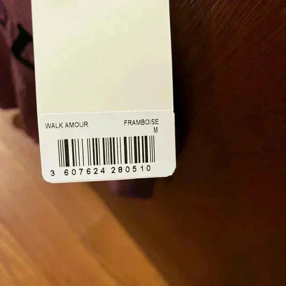 NWT Zadig & Voltaire ‘WALK’ Amour PRINTED T-SHIRT Framboise Pink M - Picture 7 of 7